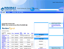 Tablet Screenshot of drupalhosting.com